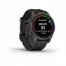 Умные часы FENIX 7S PRO Sapphire Solar титановый угольно-серый DLC с силиконовым ремешком фото навигации 1
