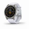 Умные часы Garmin EPIX PRO (Gen 2) Sapphire Edition 47 мм, титановый, белый DLC, белый ремешок фото навигации 1