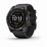 Умные часы Garmin EPIX PRO (Gen 2) Standard Edition 51 мм, серый, черный силиконовый ремешок фото навигации 1