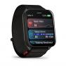 Умные часы Garmin Venu X1 черный с титановой задней крышкой и черным нейлоновым ремешком фото навигации 3
