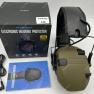 Тактические складные активные наушники ELECTRONIC HEARING PROTECTOR SERIES W1 GREEN фото навигации 4