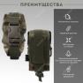 Подсумок для гранат ргд и ф-1 Taktikx фото навигации 2