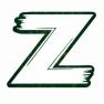 Автомобильная наклейка "Z" 30х25 см фото навигации 1