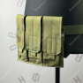 Подсумок тактический закрытый на 3 магазина АК | АК 74 | АКМ с Molle фото навигации 4