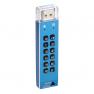 Флешка с пин кодом DataLock PRO3 Blue 64 Gb USB 3.0 фото навигации 1